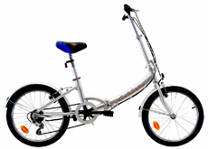 20"steel 6 speed folding bikes